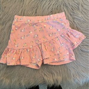 Garanimals Pink Floral Ruffle Skort